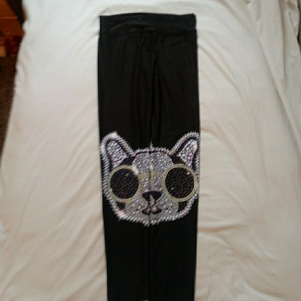 Black animal Justice leggings
